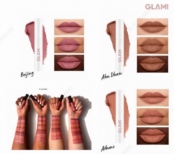 GLAM Matte Liquid Lipstick(08 Taupe Pink)