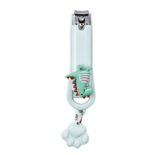 Cute Cartoon Series Little Dinosaur Nailclippers (Green)