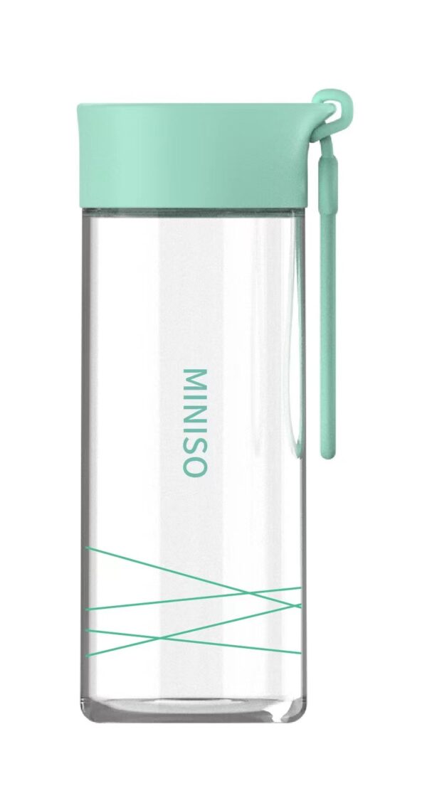 High Borosilicate Glass Bottle with Handle 300mL(Green)