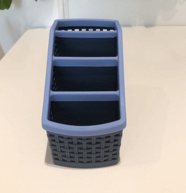 Bicolor 4-Grid Organizer (S)(Blue)