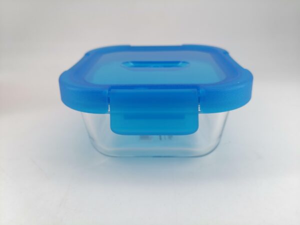 Rainbow Series Square Food Storage Container (320mL)(Blue)