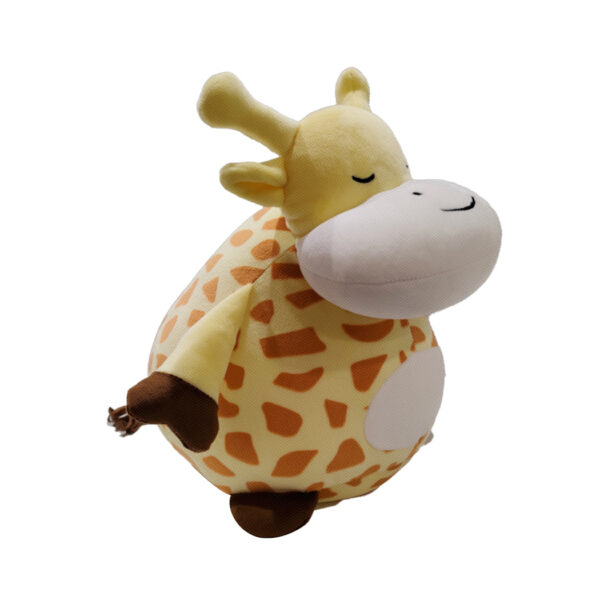 Round Animal Series Plush Toy 25CM(Giraffe)