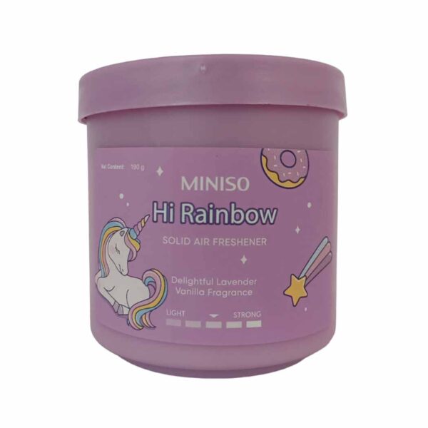 Miniso Hi Rainbow Solid Air Freshener 190g(Purple)