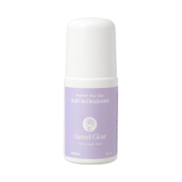 Miniso Refresh Your Day Roll On Deodorant 50ML(Sunset Glow)