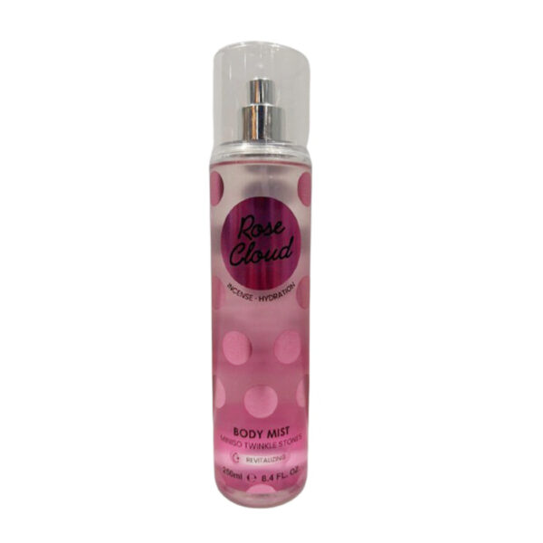 Miniso Twinkle Stones Body Mist 250ML(Rose Cloud)