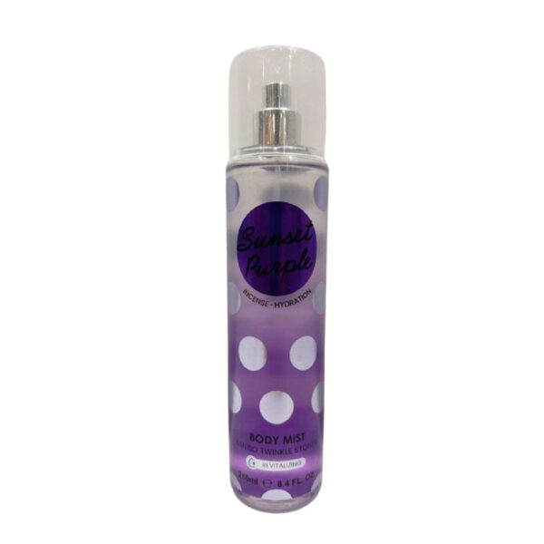 Miniso Twinkle Stones Body Mist 250ML(Sunset Purple)