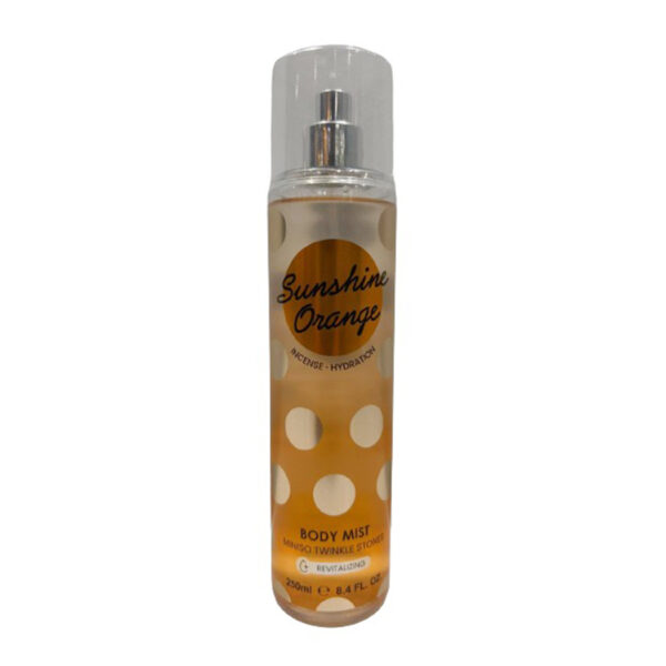 Miniso Twinkle Stones Body Mist 250ML(Sunshine Orange)