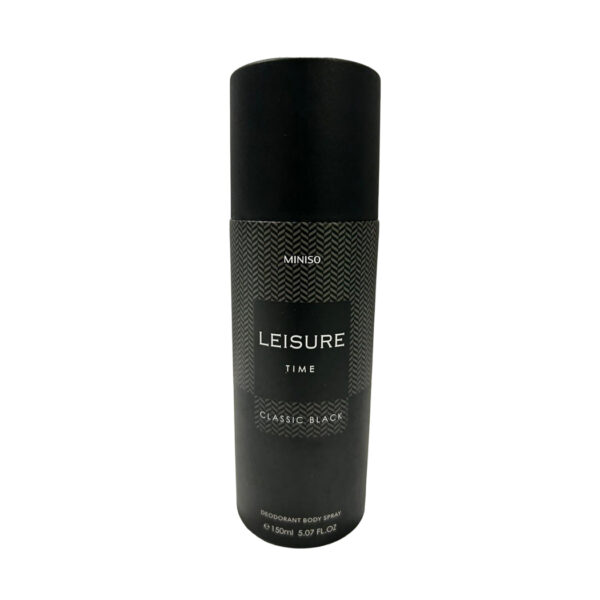 Leisure Time Perfumed Deodorant Body Spray(Classic Black))