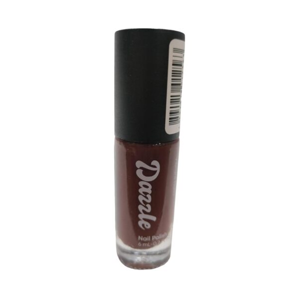 Miniso Dazzle Nail Polish(M03 Dark Brown)