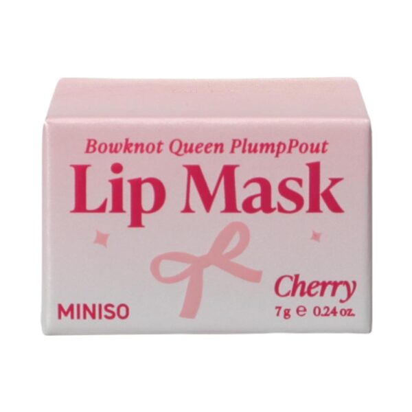 Miniso Bowknot Queen PlumpPout Lip Mask(Cherry)