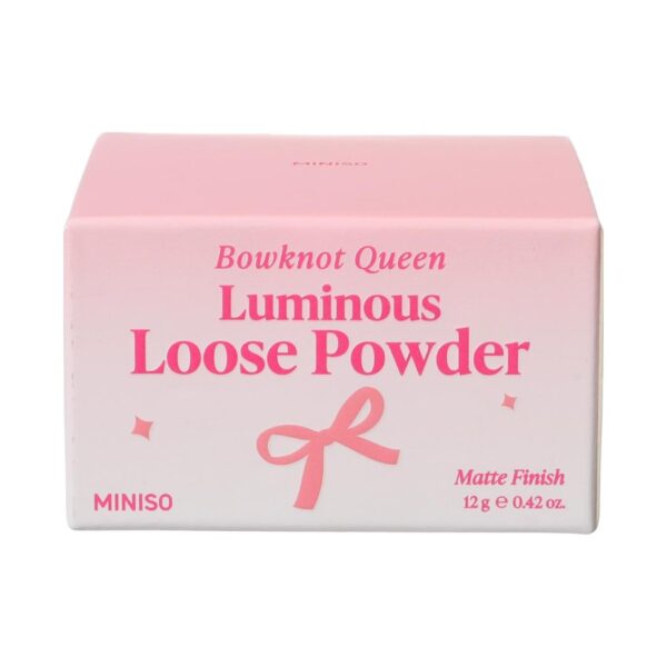Miniso Bowknot Queen Luminous Loose Powder(Matte)