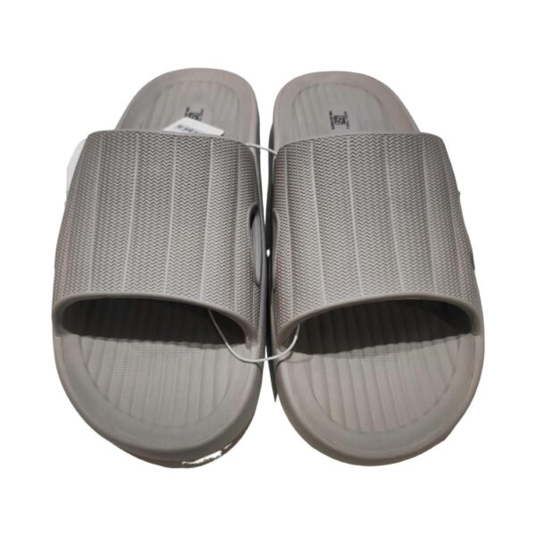 Classic Striped Men's Bathroom Slippers(Grey, 41-42)