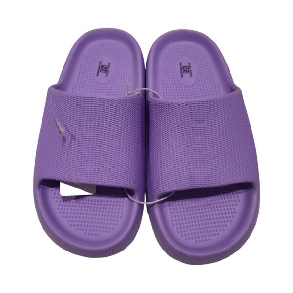 Simple and Lightweight Women's Bathroom Slippers(Purple, 35-36)