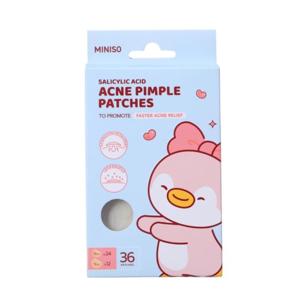 Miniso Salicylic Acid Acne Pimple Patches (36 Patches)