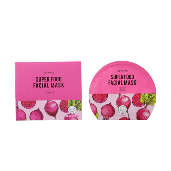 Miniso Super Food Facial Mask(Beet)