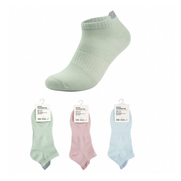 Women＇s Low-Cut Socks(3 Pairs)