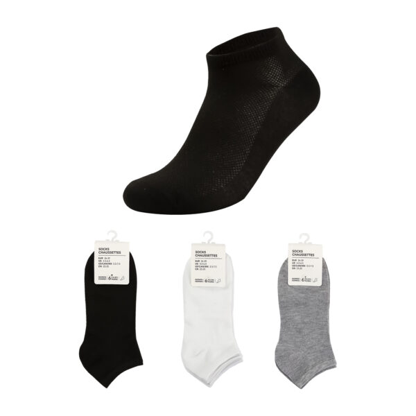 Women's Classic Low-Cut Socks (6 Pairs)