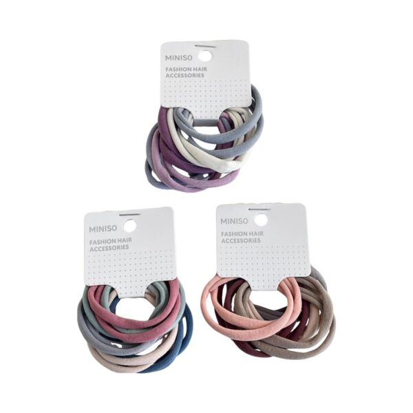 Korean Style 0.55cm Rubber Band 10pcs