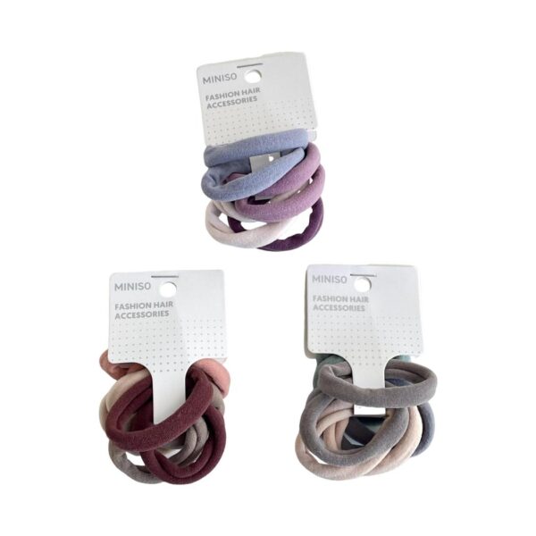 Korean Style 1cm Rubber Band 8pcs