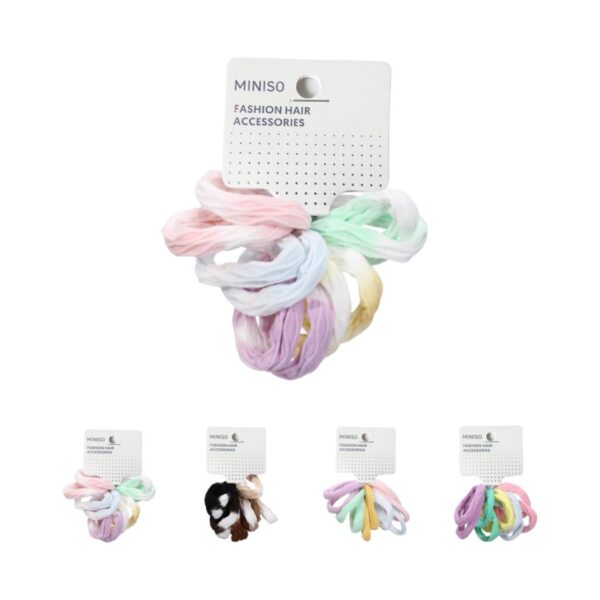 Colored Hair Ties (10 pcs)