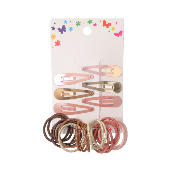 Rose Gold Hair Accessories Set (26 pcs)