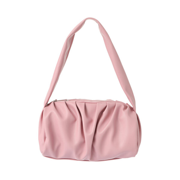 Pleated Handbag(Light Pink)